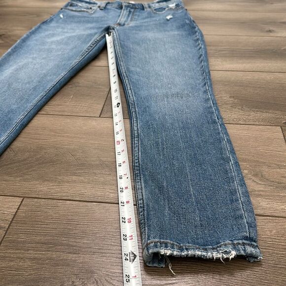Abercrombie & Fitch The Skinny High Rise Stretch Blue Jeans Size 25 - Picture 10 of 12